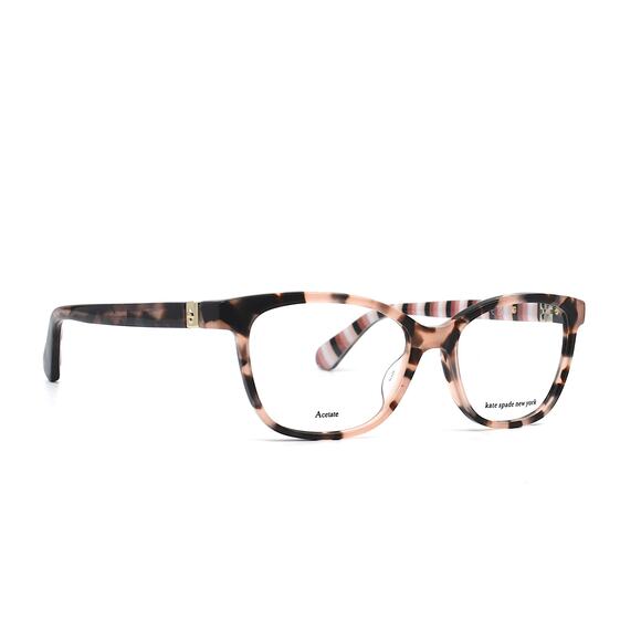 NEW KATE SPADE EMILYN HT8 PINK HAVANA AUTHENTIC EYEGLASSES FRAME - Picture 4 of 12